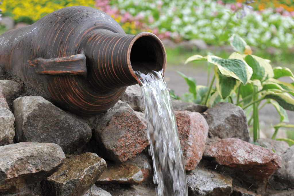 Water Fountain - South Florida Landscaping Ideas